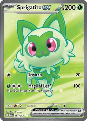 Sprigatito ex Ascended Heroes #251