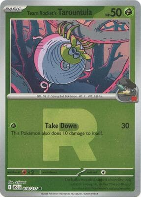 Team Rocket's Tarountula · Team Rocket