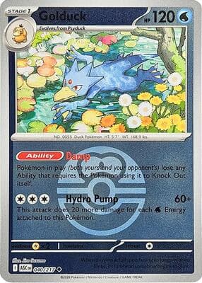 Golduck · Love Ball Ascended Heroes #40