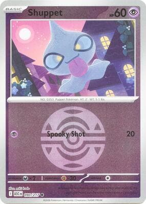 Shuppet · Dusk Ball Ascended Heroes #90