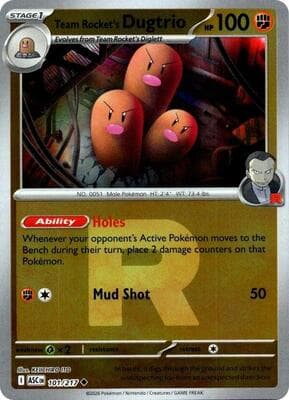 Team Rocket's Dugtrio · Team Rocket Ascended Heroes #101