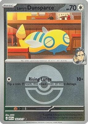 Larry's Dunsparce · Poke Ball