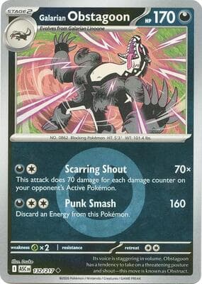 Galarian Obstagoon · Energy Symbol Pattern