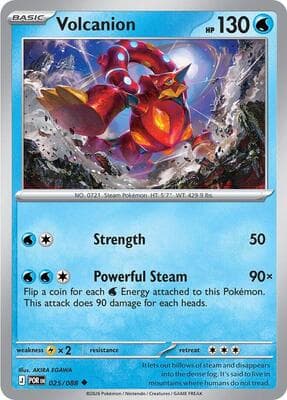 Volcanion Perfect Order #25