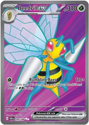 Beedrill ex Chaos Rising #98