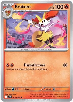 Braixen Chaos Rising #12