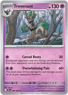 Trevenant Chaos Rising #39