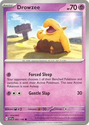 Drowzee Scarlet & Violet #82