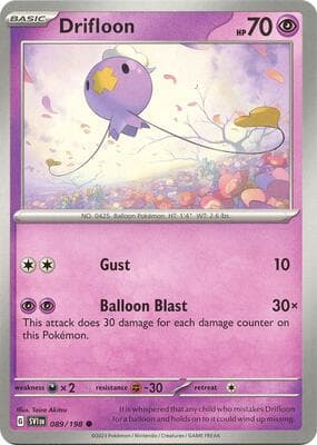 Drifloon Scarlet & Violet #89