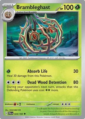 Brambleghast Paldea Evolved #24