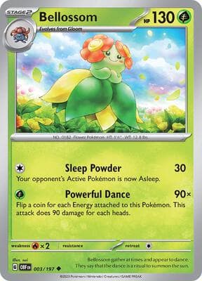 Bellossom Obsidian Flames #3