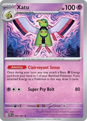 Xatu Paldean Fates #26