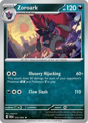 Zoroark Shrouded Fable #32