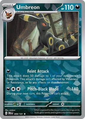Umbreon (Master Ball Pattern) Prismatic Evolutions #59