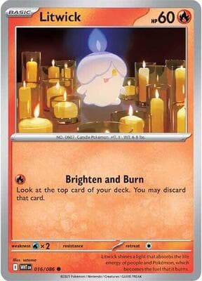 Litwick White Flare #16