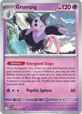 Grumpig Mega Evolution #63