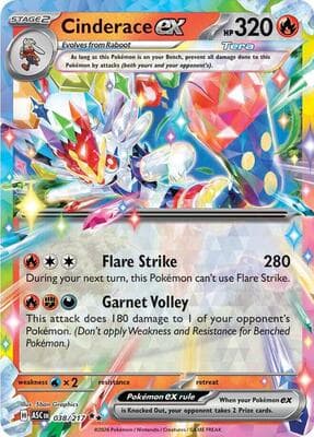 Cinderace ex Ascended Heroes #38