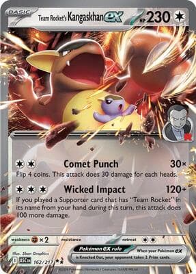 Team Rocket's Kangaskhan ex Ascended Heroes #162