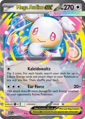 Mega Audino ex Ascended Heroes #172