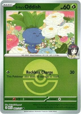 Erika's Oddish · Poke Ball