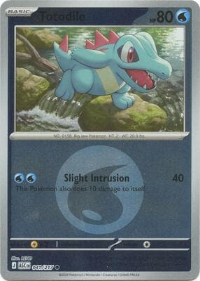 Totodile · Energy Symbol Pattern