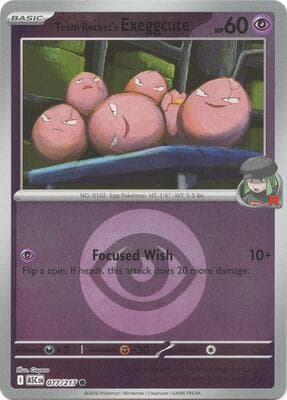 Team Rocket's Exeggcute · Energy Symbol Pattern