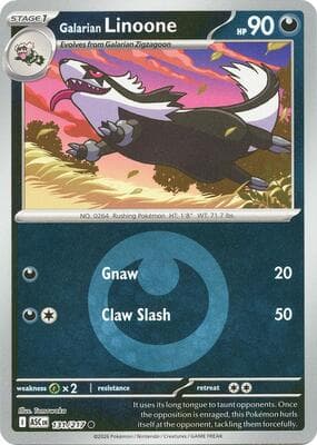 Galarian Linoone · Energy Symbol Pattern