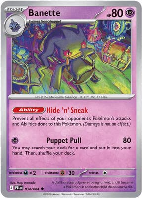 Banette Pitch Black #34